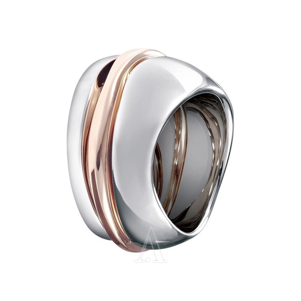 Calvin Klein Jeans Island Ring (Silver/Rose Gold)